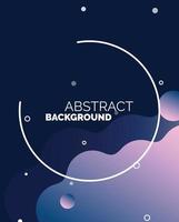 Abstract Background Cover. Flyer. Poster. Album Template Bundle - Blob Wavy Minimal Gradient. vector