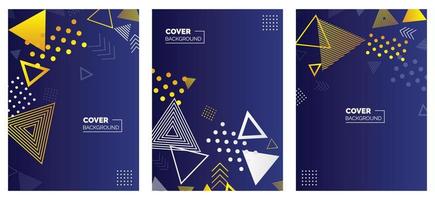 Artistic covers design. Creative colors backgrounds. Trendy futuristic design vector