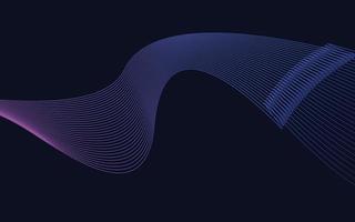 Vector abstract wave background. Blue waves background