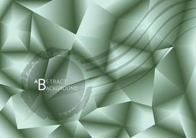 Polygon Abstract Background, with Triangle, Postmark, Vector Illustration.