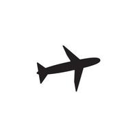 logotipo de icono de avión, diseño vectorial vector