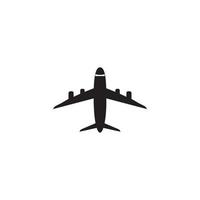 Airplane icon logo, vector design