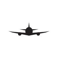 logotipo de icono de avión, diseño vectorial vector