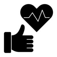 Perfect design icon of heart vector