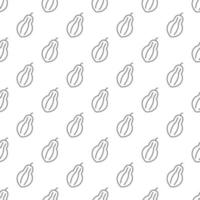 Papaya seamless pattern background . vector