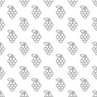 Grape seamless pattern background . vector