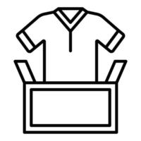 Clothes Donation Icon Style vector