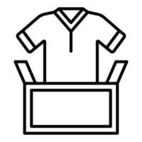 Clothes Donation Icon Style vector