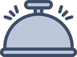 bell vector illustration on a background.Premium quality symbols.vector icons for concept and graphic design.