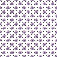 Modern watercolor style seamless pattern with lavender, texture background. Botanical illustration. vector