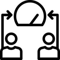 Ilustración de vector de velocidad en un fondo. Símbolos de calidad premium. Iconos vectoriales para concepto y diseño gráfico.