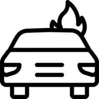 Ilustración de vector de coche en un fondo. Símbolos de calidad premium. Iconos vectoriales para concepto y diseño gráfico.