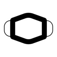 Modern design icon of face mask vector