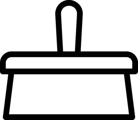 brush vector illustration on a background.Premium quality symbols.vector icons for concept and graphic design.