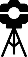 camera tripod vector illustration on a background.Premium quality symbols.vector icons for concept and graphic design.