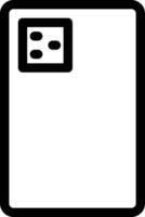 ilustración de vector de cámara móvil en un fondo. símbolos de calidad premium. iconos vectoriales para concepto y diseño gráfico.