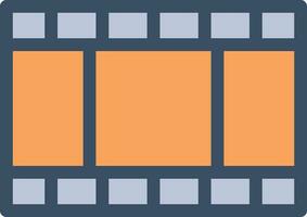 reel vector illustration on a background.Premium quality symbols.vector icons for concept and graphic design.