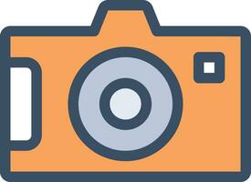 camera vector illustration on a background.Premium quality symbols.vector icons for concept and graphic design.