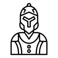 Knight Icon Style vector