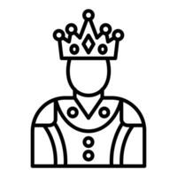 King Icon Style vector