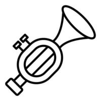 Trumpet Icon Style vector