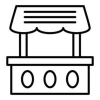 Stall Icon Style vector