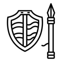Spear Icon Style vector