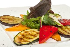 Grilled vegetables view photo