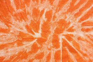 handcrafted batik orange abstract pattern photo