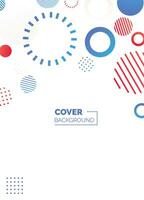 Covers templates set with bauhaus. memphis and hipster style graphic geometric elements. Applicable for placards. brochures. posters. covers and banners. Vector illustrations