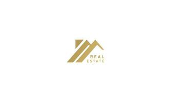 Real Estate Logo Design Template. Construction Architecture Building Symbol. Vector Illustration