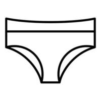 Underwear Icon Style vector