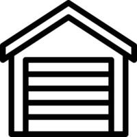 garage vector illustration on a background.Premium quality symbols.vector icons for concept and graphic design.