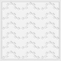 White wave decorative pattern background, inside embossed abstract background vector
