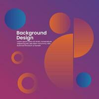 design background social media post template simple poster promotion business vector
