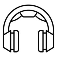 Headphones Icon Style vector