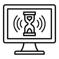 Lag Icon Style vector