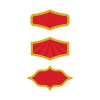 Circus element vector illustration design