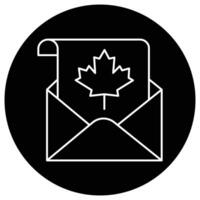 Canada Invitation which can easily modify or edit vector
