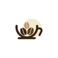 Coffee cup Logo Template vector