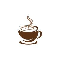 Coffee cup Logo Template vector