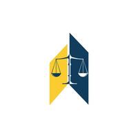 justice law firm icon Template vector