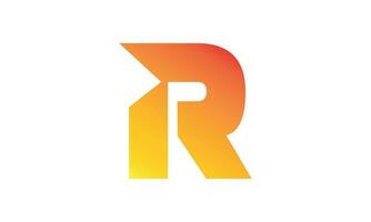 Letter R vector logo free template Free Vector