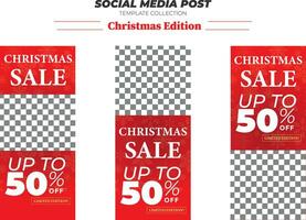 Christmas Banner Vertical pro vector