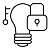 Intellectual Property Icon Style vector