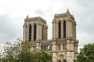 Notre Dame view photo