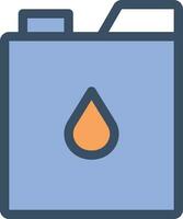 combustible puede vector ilustración sobre un fondo.símbolos de calidad premium.iconos vectoriales para concepto y diseño gráfico.