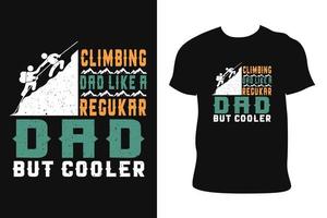 CLIMBING T-SHIRT DESIGN. CLIMBING T-SHIRT. Climbing t-shirt free Vector. vector