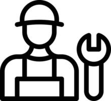 worker vector illustration on a background.Premium quality symbols.vector icons for concept and graphic design.