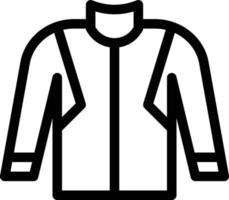jacket vector illustration on a background.Premium quality symbols.vector icons for concept and graphic design.